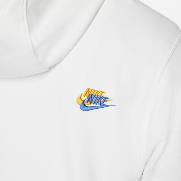 Джемпер Nike M NSW SPE+ FT PO HOODIE M FTA DD4666-100 р. S білий