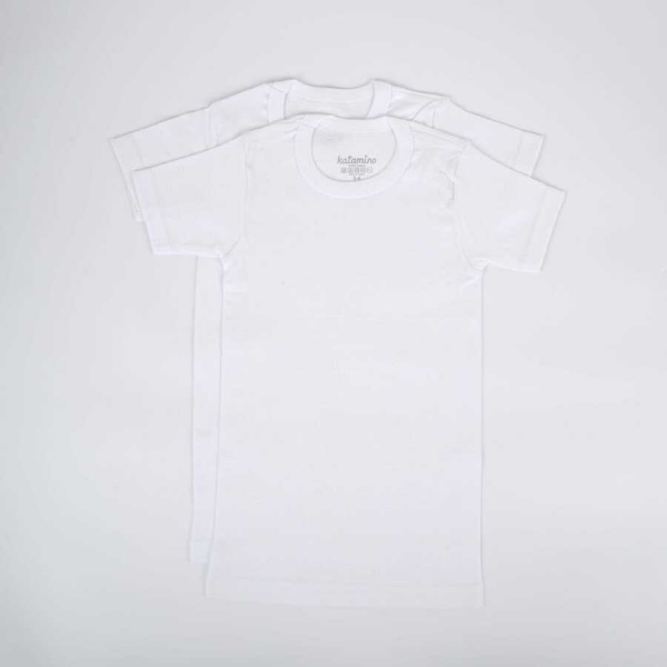 Футболка для хлопчиків KATAMINO K12820 2 шт. р.106 білий 