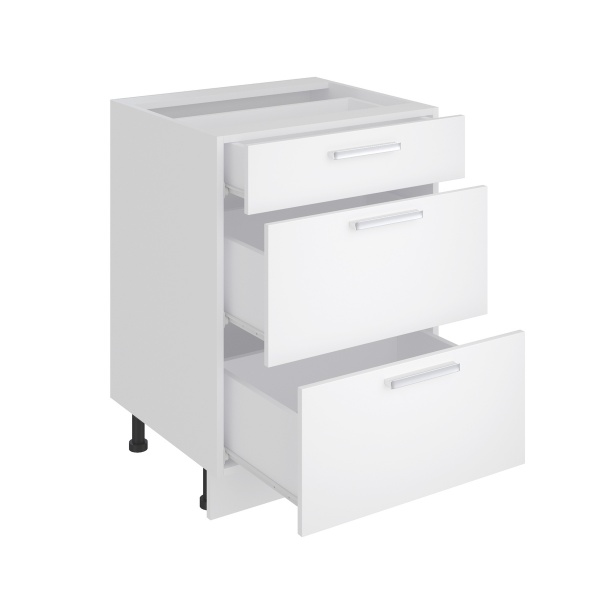 Тумба нижня Аліна НШ 60/85 білий/білий Сокме