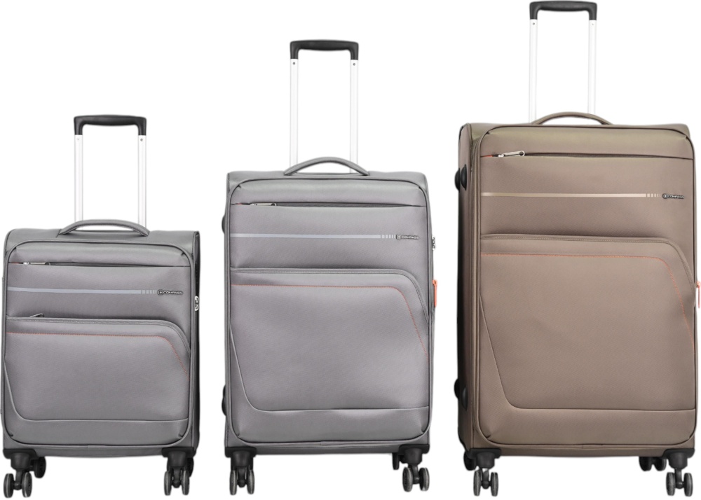 Валіза Compass MS-3006 62 л коричневий 69x44x24 см M