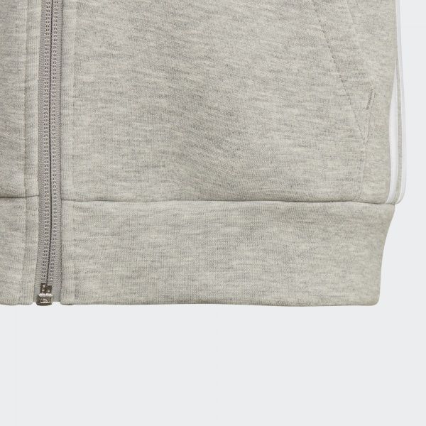 Джемпер Adidas YB MH 3S FZ ED6475 р. 164 сірий