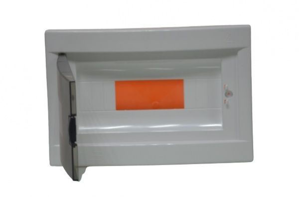 Щит пластиковый с крышкой Литмаш 8 модулей ЩРП8Н