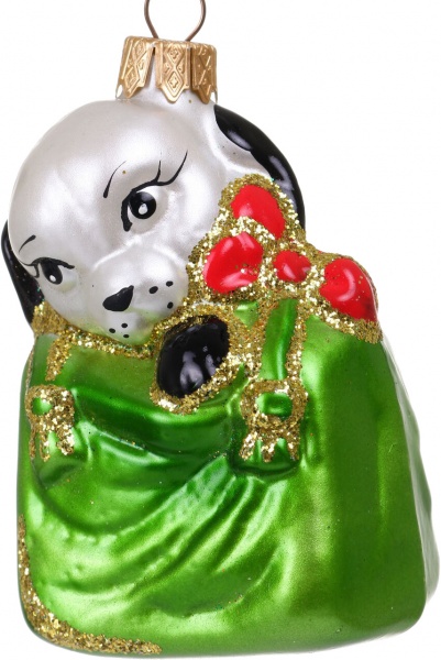 Декорация новогодняя Формовая игрушка в ассортименте 9 см 