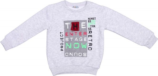 Свитшот ALG р.122 меланж 221453 