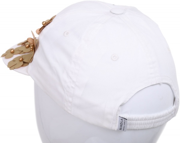 Кепка для девочек Pampona 21 L 06 р.50 молочный 