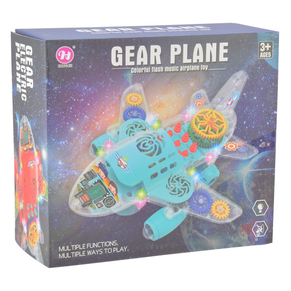 Игрушка Музыкальный самолет HJ628