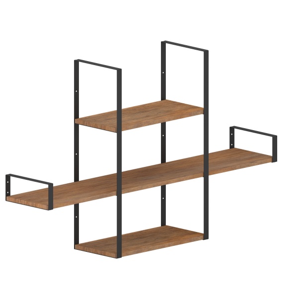 Кронштейн для полиць Valore Прямокутник Loft SB-R-21