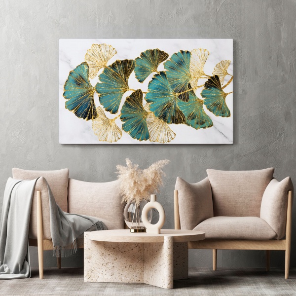 Картина на полотні Листя гінко 80x110 см WS Holst 2094651085 