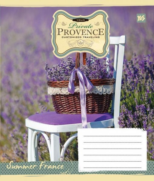 Комплект тетрадей Private provence 48 листов в клетку 10 шт. YES