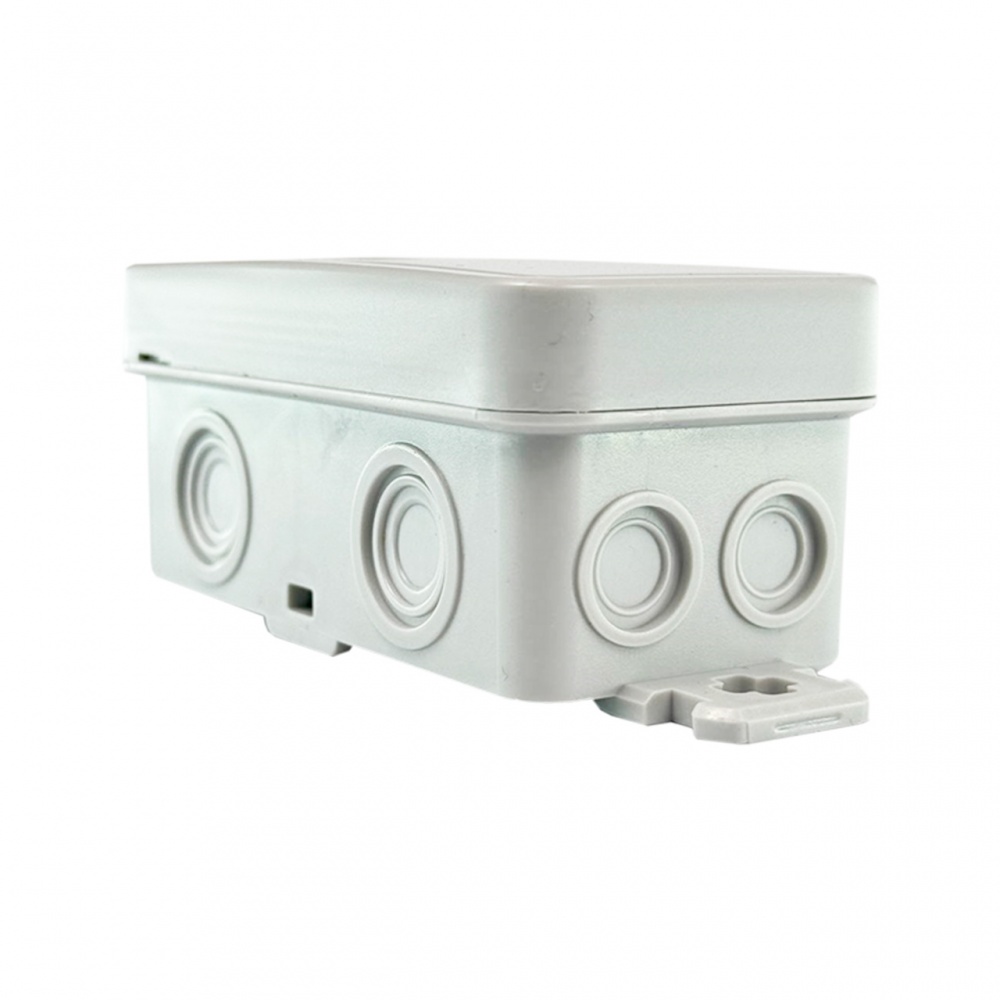 Коробка UEC для отрытой установки без отверстий 78х36х34 мм (вн. 85х43х38 мм) IP54 серая полиэтилен JB-078-036-034-IP54-GR