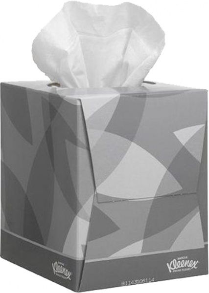 Салфетки бумажные в коробке Kleenex Standard 8834 90 шт.