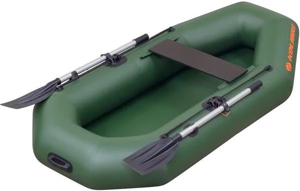 Лодка надувная Kolibri К-210 без пайола зеленый