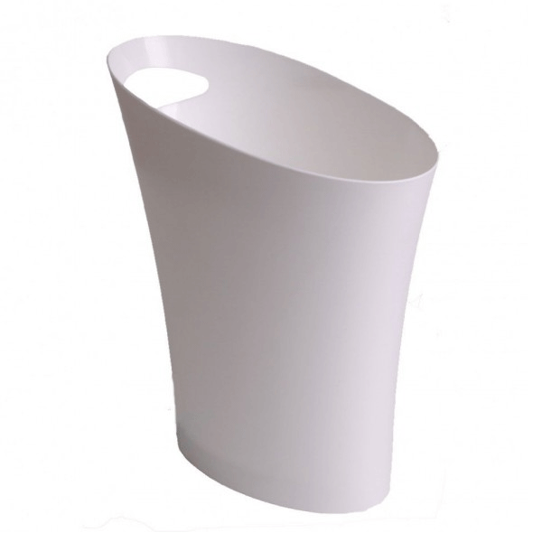 Ведро для бумаги Trento 5 л белое