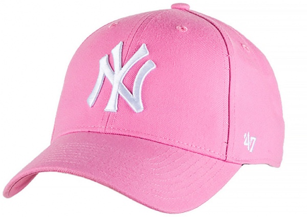 Кепка 47 Brand NY YANKEES B-MVPSP17WBP-RS OS рожевий