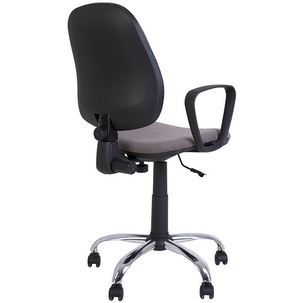 Крісло Nowy Styl Geos GTP Chrome AB-36 сірий 