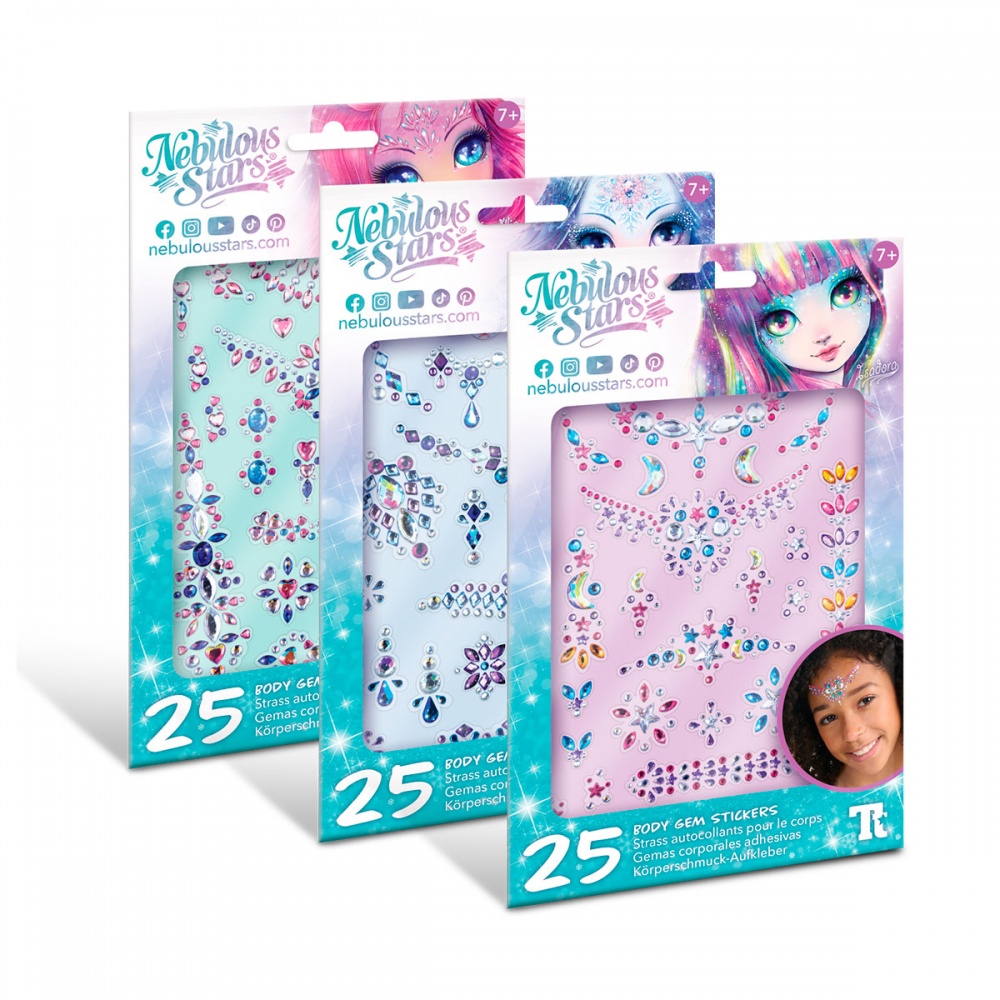Набір кристалів для тіла Nebulous Stars Зоряні візерунки 11451