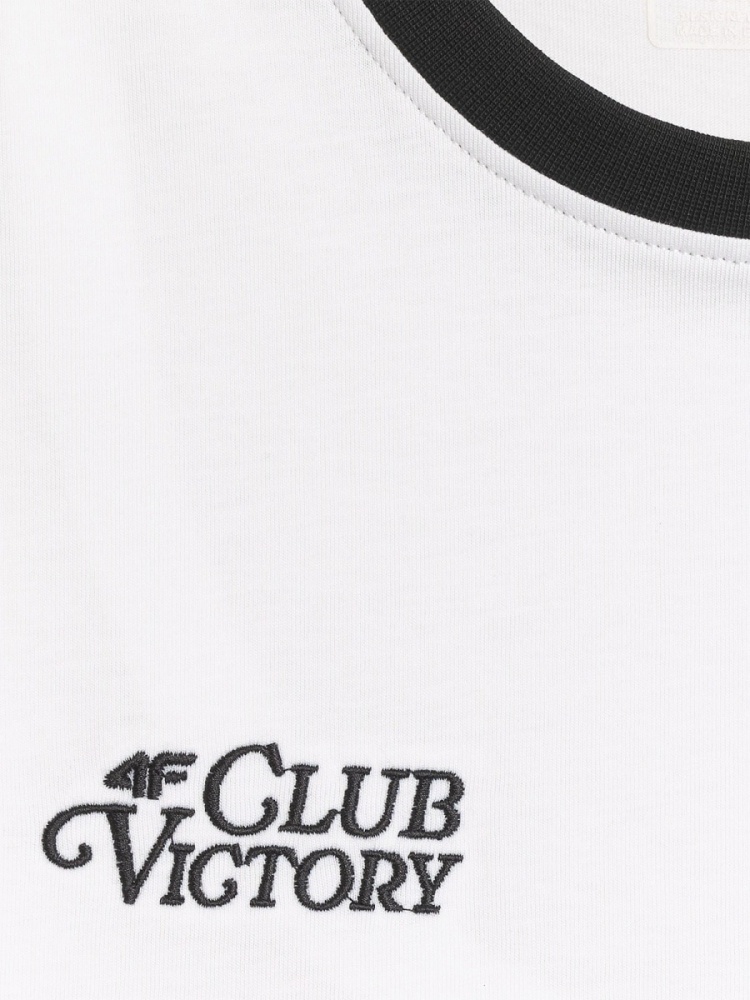 Футболка 4F 4FWSS26TTSHF2725-10S р.S белый