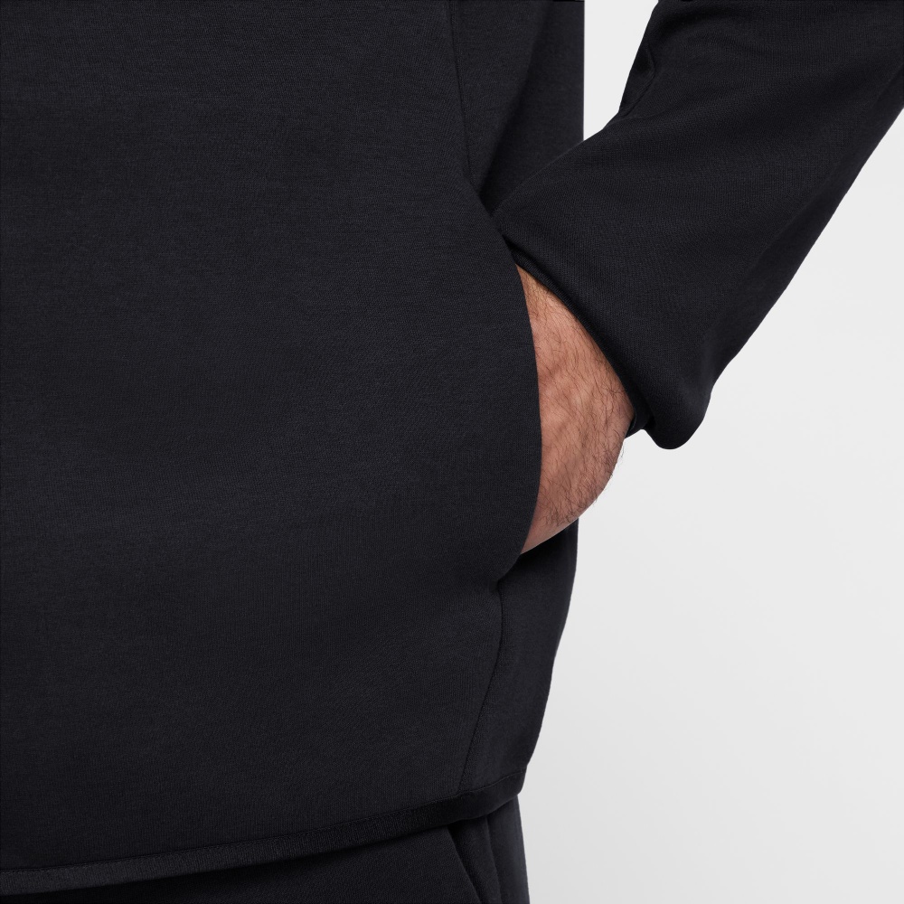 Джемпер Nike M NK TCH FLC FZ WR Hoodie HV0949-010 р.M черный