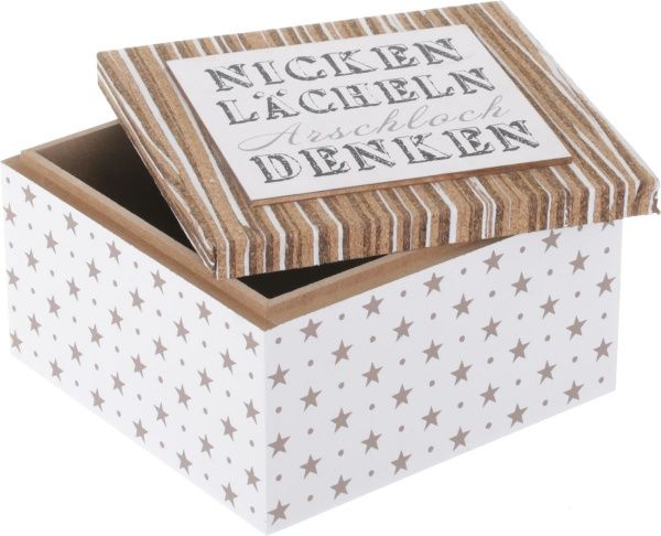 Скринька декорована Пір'я 15х15х9 см