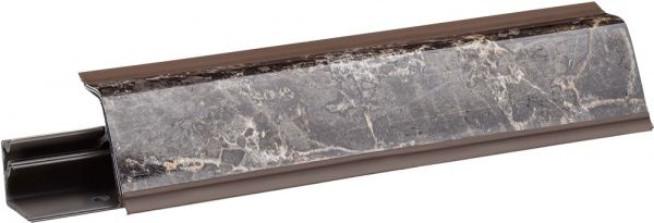 Плинтус для столешницы LuxeForm 118 W131 (96102) 4200x39x26 мм мрамор императорский