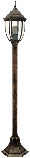 Ліхтарний стовп Rabalux Nizza 60 Вт IP43 античне золото 8455 