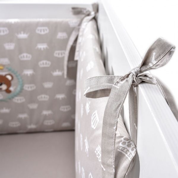 Бортик захисний у ліжечко 42х198 см IDEIA бежевий 800013737 