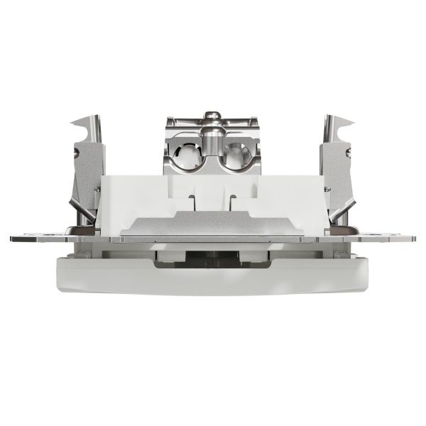 Розетка TV оконечная Schneider Electric Sedna Design без шторок без крышки белый SDD111471