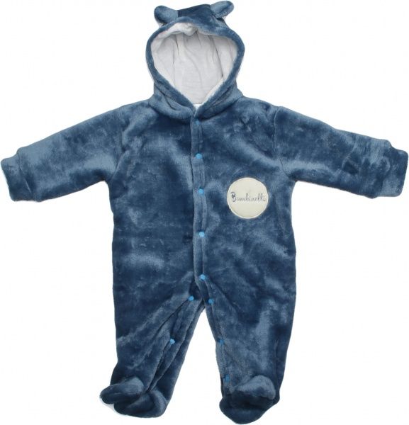Комбінезон дитячий Bambinelli з мікрофіброю р.80 синій 