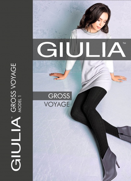 Колготки женские Giulia Gross Voyage р. 2 200 den nero 