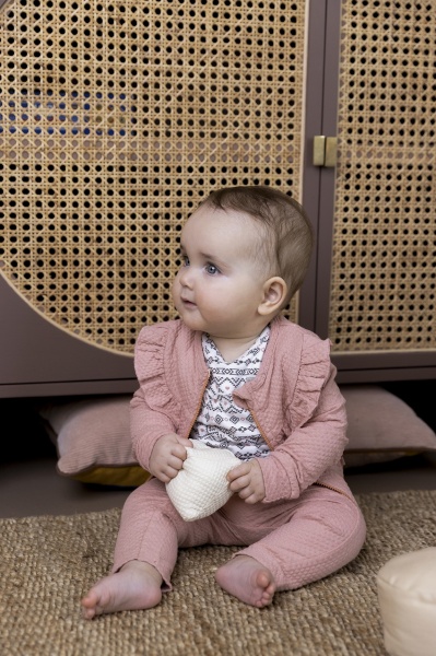 Штани спортивні Dirkje р.110 пудровий V42222-35 