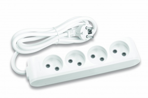 Подовжувач Panasonic без заземлення 4 гн. сірий 5 м 480800096 