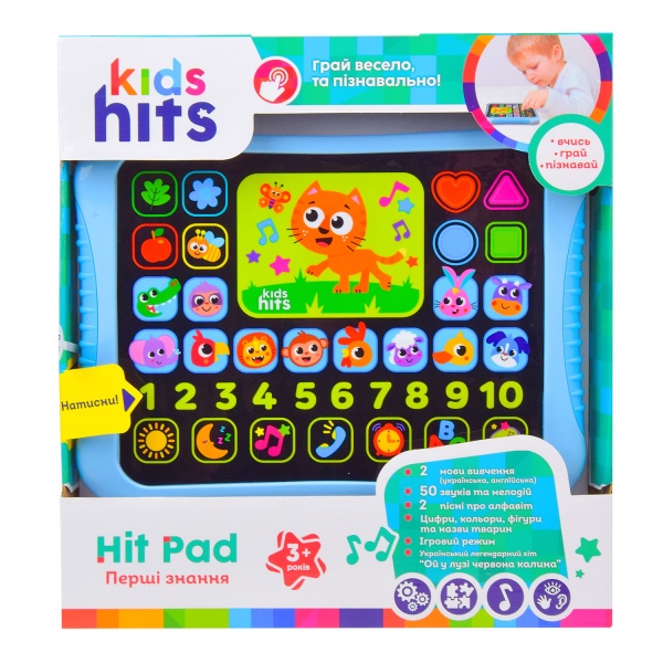Планшет навчальний Kids Hits KH01/002