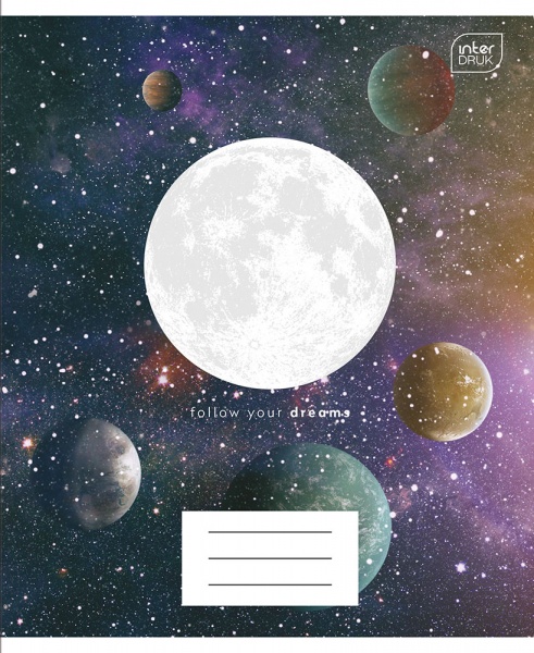 Зошит шкільний А5 96 арк. GALAXY InterDRUK