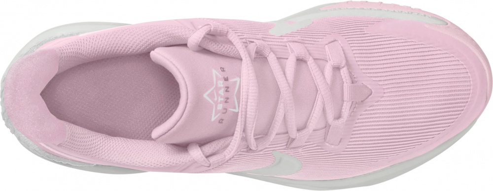 Кроссовки для девочек демисезонные Nike STAR RUNNER 4 DX7615-602 р.37,5 пудровые