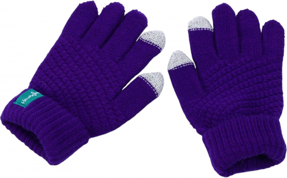Рукавицы HW для девочек р.12-14 /фиолетовый