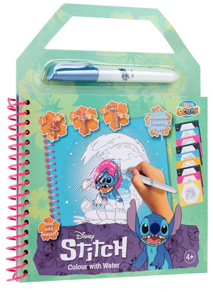 Розмальовка водяна Disney STITCH ST24354