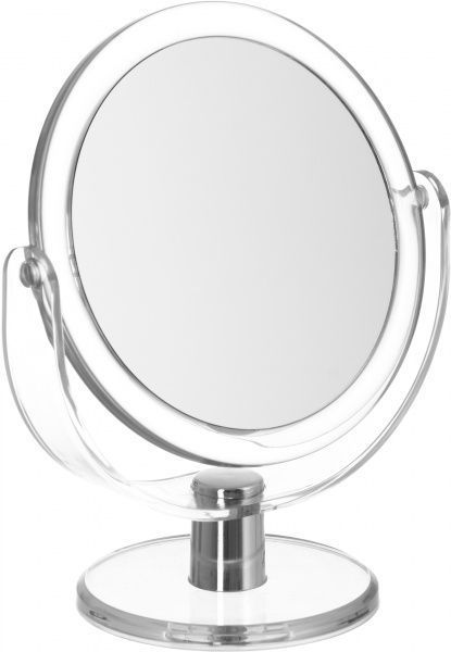 Дзеркало двохстороннє з підставкою 20х17 см