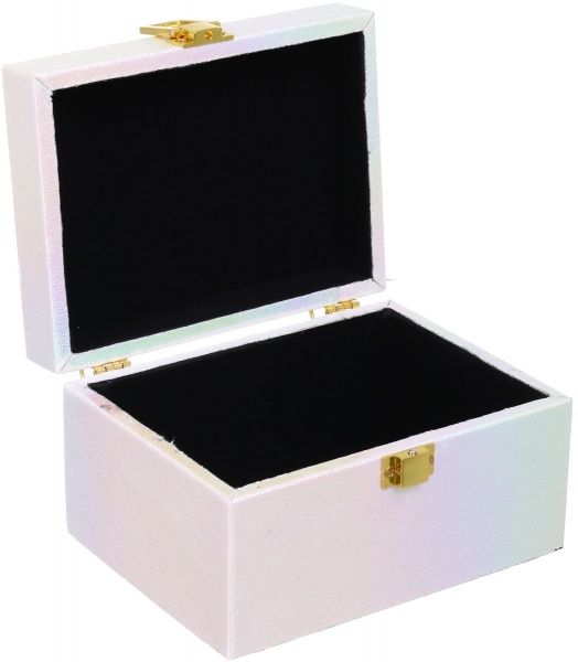 Сундук для украшений Хамелеон 16х12х9 см светлый