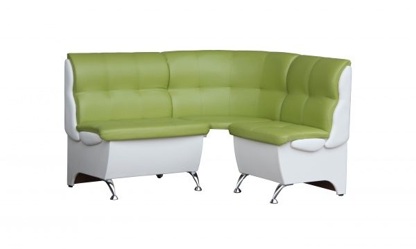 Куточок кухонний Берегиня Еспрессо білий зелений