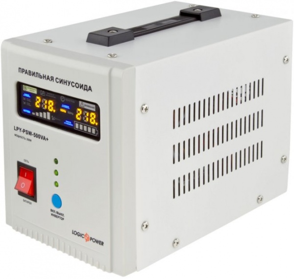 Джерело безперебійного живлення LogicPower LPY-PSW-500VA+ 4152