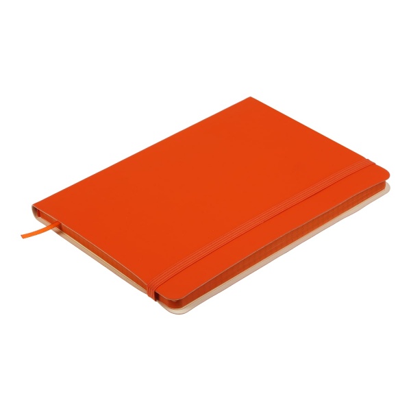 Блокнот недатированный Touch Me 96 лист. линия оранжевый Buromax A5