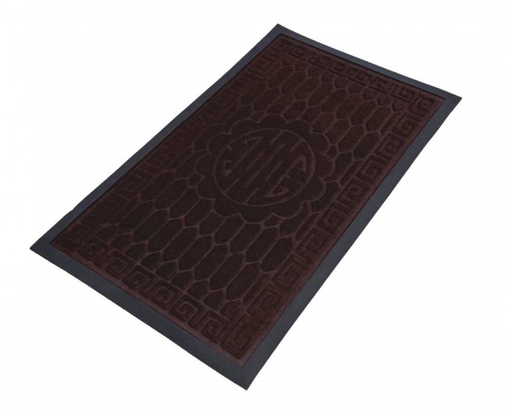 Килимок Relana R04 dark brown 45x75 см