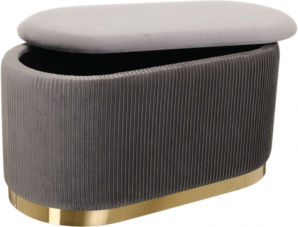 Сундук-пуф Sensio для хранения Francis 400х780х415 мм серый (VWF19A155VA-12A)