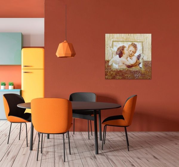 Репродукция Романтизм 80-ANGELS 80x80 см 