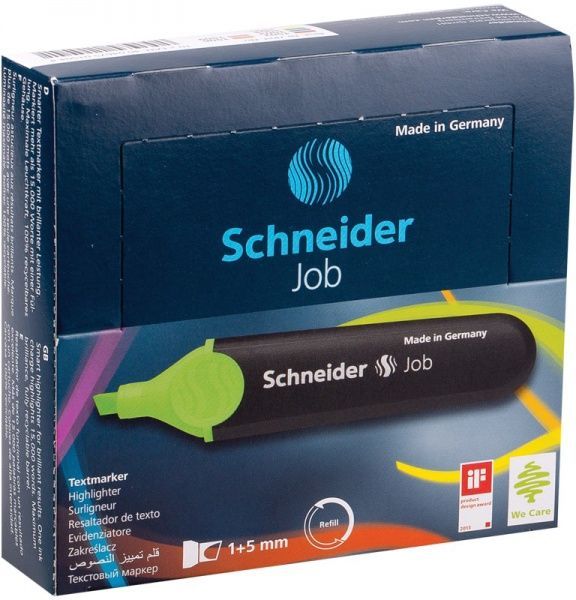 Маркер текстовий JOB 1504 S1504 зелений 