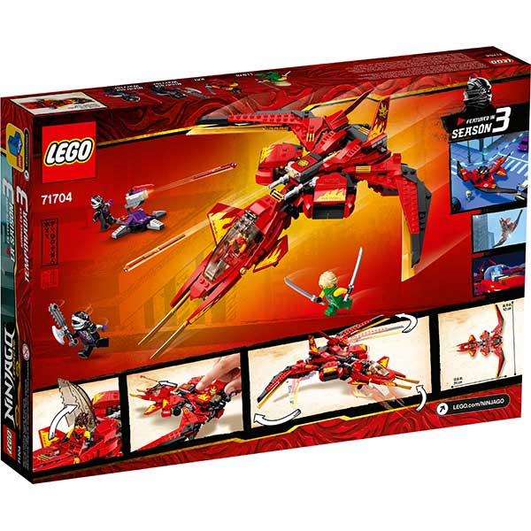 Конструктор LEGO Ninjago Винищувач Кая 71704