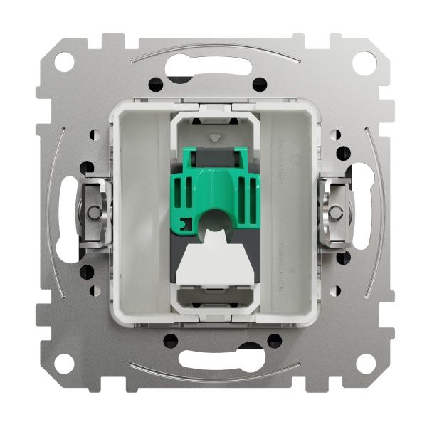 Розетка комп’ютерна Schneider Electric Sedna Design RJ45 категорія 5E UTP чорний SDD114451