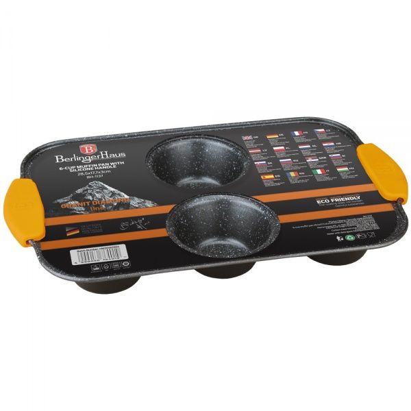 Форма для випікання Granit Diamond Line 28,5x17,7x3 см BH 1137 Berlinger