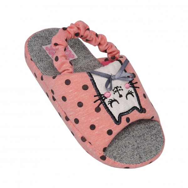 Тапочки детские для девочки Home Story р.25 персиковый 210851-15 