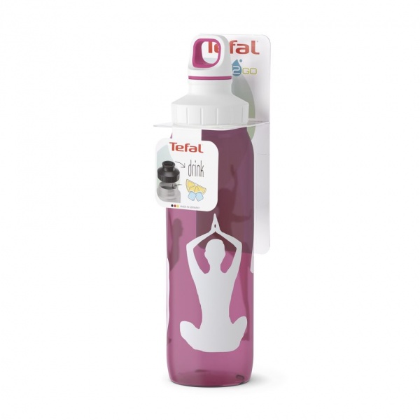 Пляшка спортивна Drink2Go PP 0,7 л Йога K3174112 Tefal